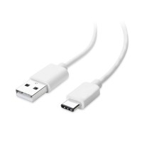 Tuttonica Fast Charging Data Sync Cable – Type-C, White, 1 meter - TUTTO -C303+C